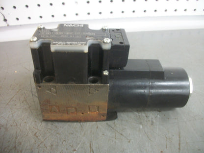NACHI DIRECTIONAL CONTROL SOLENOID VALVE S-G01-B3X-GRZ-D2-5456B NOB