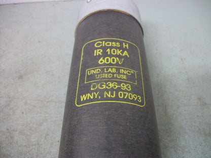 CEFCO 10K ONE-TIME FUSE 10KOTS300 300AMP 600VOLT NOB