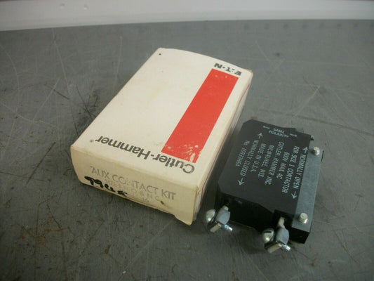 CUTLER-HAMMER SIZE 1 1N.O. 1N.C. AUX CONTACT KIT 10933H6 NIB