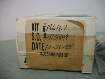 ASCO RED HAT SOLENOID VALVE SPARE PART KIT 186167 NIB