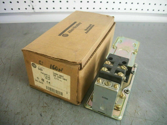 ALLEN-BRADLEY PNEUMATIC OFF-DELAY TIMING RELAY 849-Z0A33 240VCOIL NIB