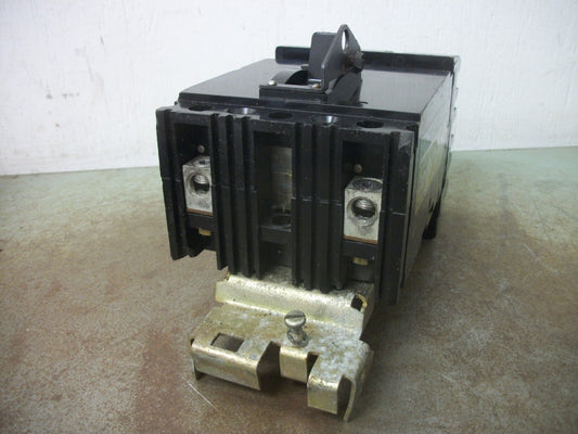 SQUARE D I-LINE FA CIRCUIT BREAKER FA24030AC 30AMP 480VOLT 2POLE BLACK CHIPPED