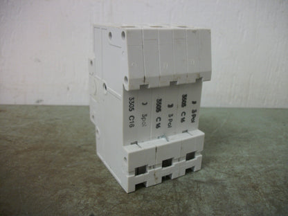 SIEMENS MINI CIRCUIT BREAKER 5SX23C16 16AMP 400VOLT 3POLE