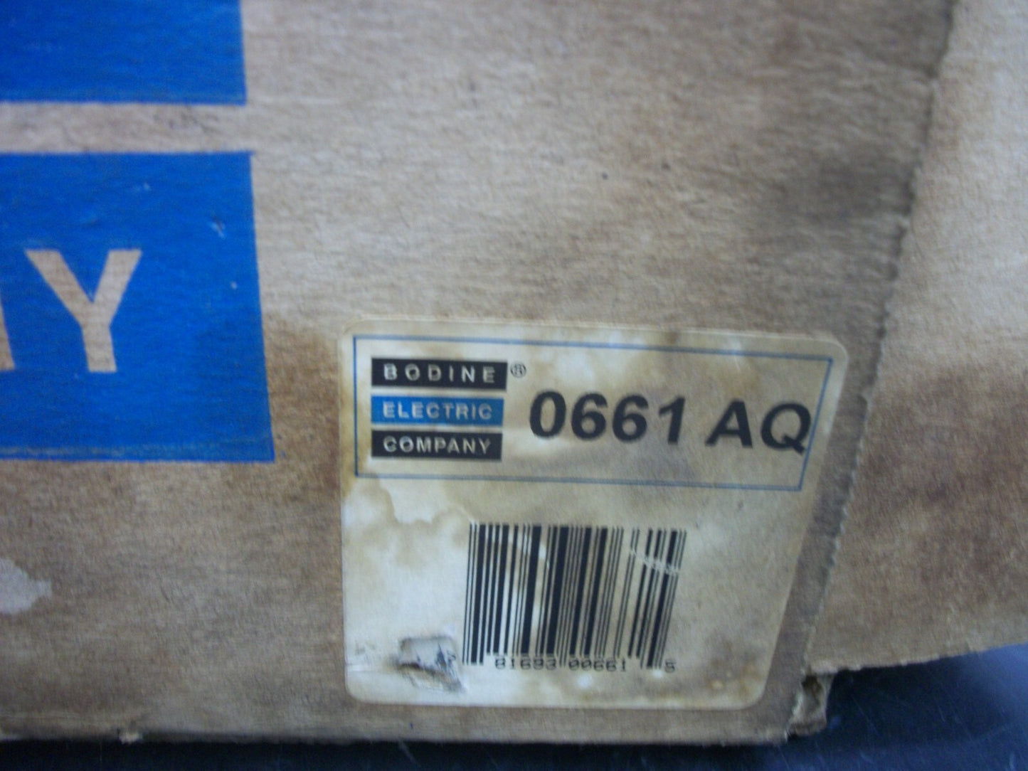 BODINE 0661AQ 1/3HP 5:1 RATIO AC GEARMOTOR 48R6BFSI-F1 230VOLT 1PH 340RPM NIB