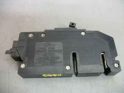 ZINSCO TYPE R38 CIRCUIT BREAKER R3850 50AMP 240VOLT 2POLE