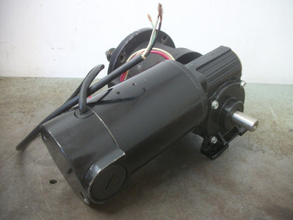 BODINE 1/8HP 40:1 RATIO DC GEARMOTOR 33A5BEPM-5F 130VDC 62RPM