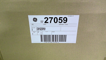 GE 27059 BOX OF 2 ROUND ONE COLOR LAMPS CBYGESP001 NIB