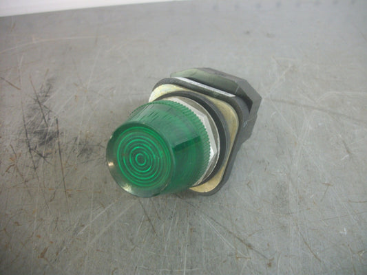 ALLEN-BRADLEY GREEN ILLUMINATED INDICATOR LIGHT 800T-P16 120VOLT