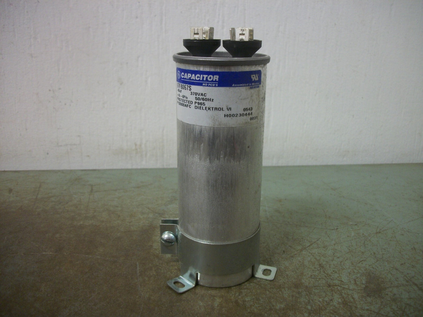 GE 40uF CAPACITOR 97F8067S 370VOLT
