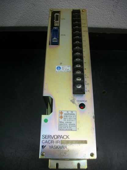 YASKAWA SERVOPACK 5.9HP SERVO DRIVE CACR-IR44SFBY8 230VOLT 3PH 33AMP
