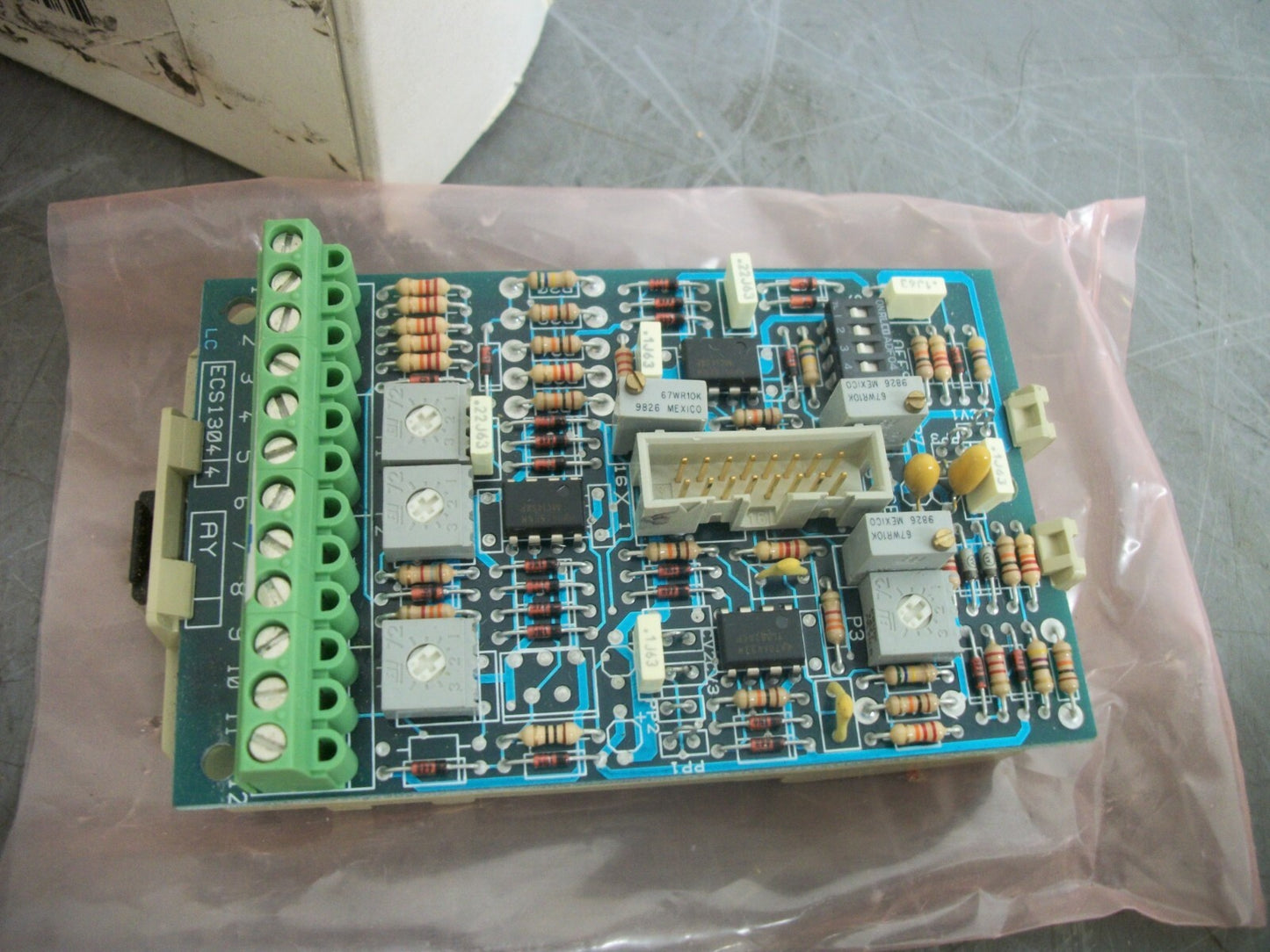 TYPACT 12-PIN DIN RAIL CONTROL BOARD S5105 AY NIB