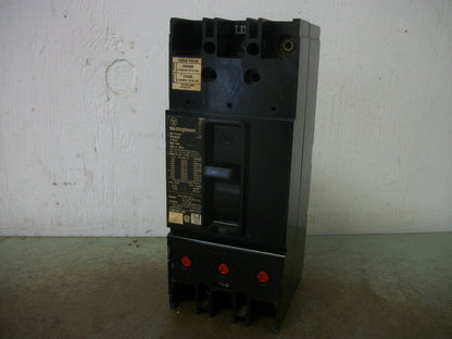 WESTINGHOUSE KB CIRCUIT BREAKER KB3250F 250AMP 600VOLT 3POLE W/150A TRIP