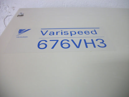 YASKAWA VARISPEED 676VH3 15HP INVERTER DRIVE CIMR-VHS4011 460VOLT 3PH 15KVA