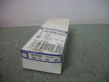 FERRAZ-SHAWMUT BOX OF 5 DIII RECTICUR PROTISTOR FUSES Q217640E 50AMP 500VOLT NIB