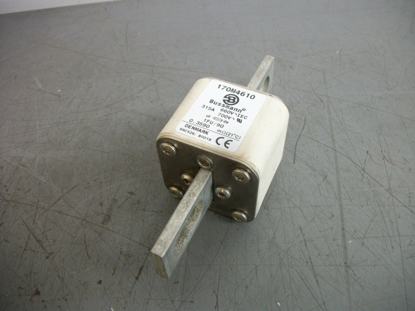 BUSSMANN SEMICONDUCTOR FUSE 170M4610 315AMP 700VOLT