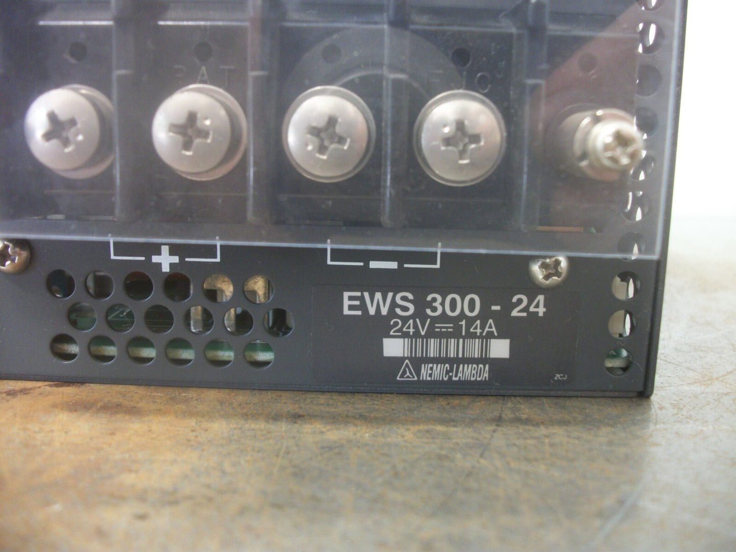 NEMIC LAMBDA EWS300 POWER SUPPLY EWS300-24 24VDC 14AMP