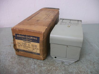 GE .100KVA 1PH TRANSFORMER 9T51Y6428 HV 240X480 LV 120/240 NIB