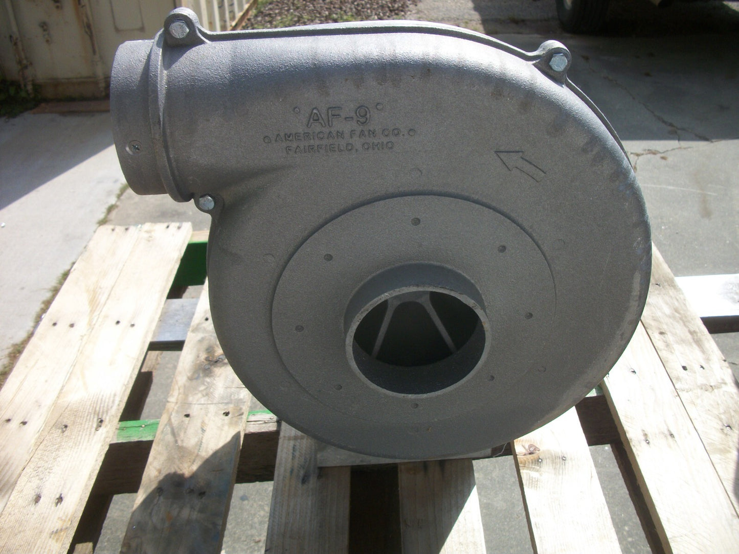 HOWDEN 3/4HP RADIAL BLADE BLOWER AF-9-R10527-4 3600RPM NOB