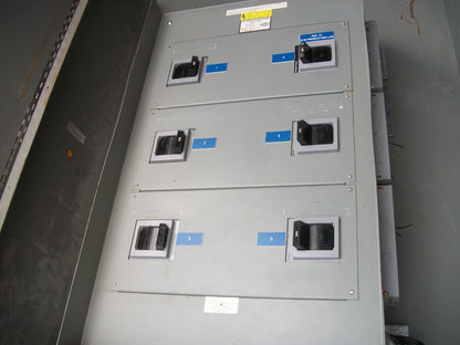 GUS BERTHOLD LOAD CENTER PANELBOARD EU29511 1200AMP 277/480VOLT 3PH 4W