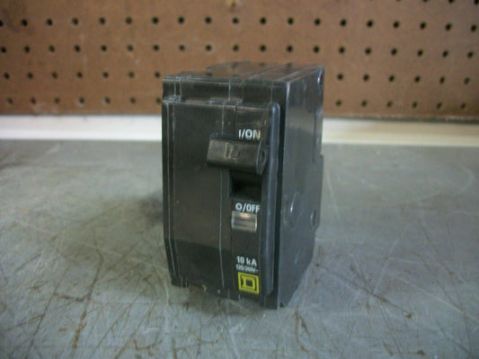 SQUARE D QO CIRCUIT BREAKER QO215 15AMP 240VOLT 2POLE