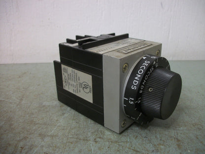 AGASTAT TIME DELAY RELAY 7022AC 120VCOIL 1.5-15SEC NOB