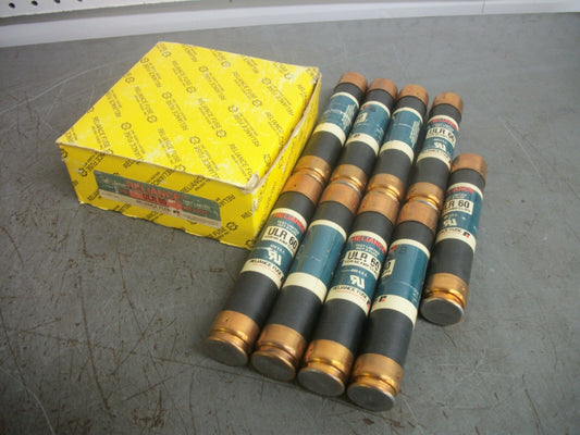 RELIANCE BOX OF 9 TEST LIMITER FUSES ULR60 60AMP 600VOLT NIB
