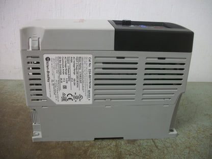ALLEN-BRADLEY POWERFLEX 4 5HP AC DRIVE 22A-B017N104 230VOLT 3PH 17.5AMP