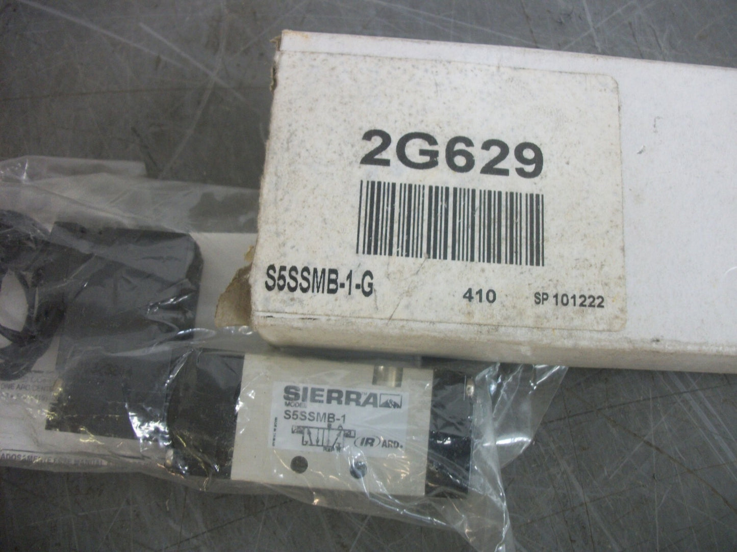 INGERSOLL-RAND ARO SIERRA S5SSMB-1 PNEUMATIC VALVE S5SSMB-1-G NIB