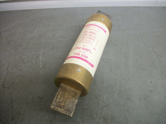 GOULD SHAWMUT TRI-ONIC FUSE TRS250 250AMP 600VOLT