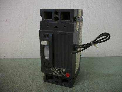 GE TED CIRCUIT BREAKER TED124080 80AMP 480VOLT 2POLE BLACK W/SHUNT