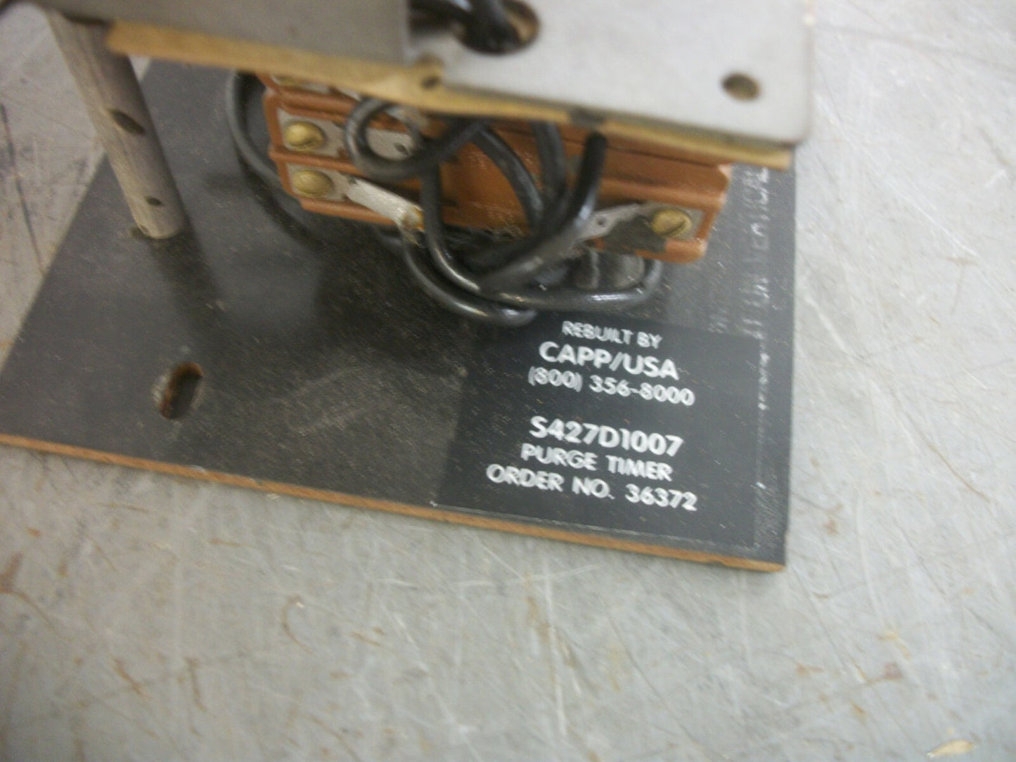 HONEYWELL SPST PLUG-IN PURGE TIMER S427D1007 120VOLT 2-15MIN ADJ