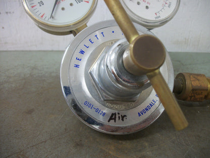HEWLETT-PACKARD PNEUMATIC PRESSURE REGULATOR 0101-0128 0-100PSI