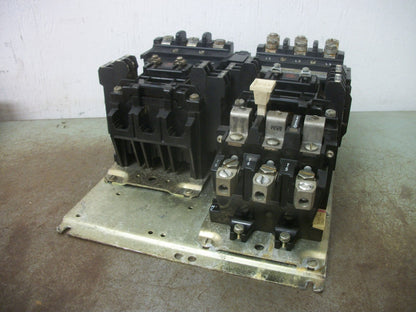 ALLEN-BRADLEY SIZE 2 REV MOTOR STARTER 505-COD 45AMP 120VCOIL 3PH 600V 25HP