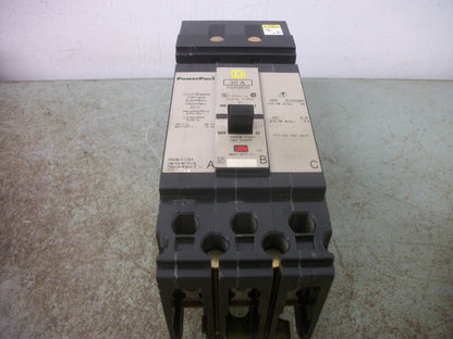 SQUARE D POWERPACT I-LINE FGA CIRCUIT BREAKER FGA34030 30AMP 480VOLT 3POLE