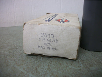 JARD 5uF 370VAC CAPACITOR 24280801 NIB