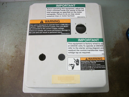 ALLIED 12 X 10 X 6 NON-METALLIC ENCLOSURE 1,2,3,3R,4,4X,12,13 AM1206RT