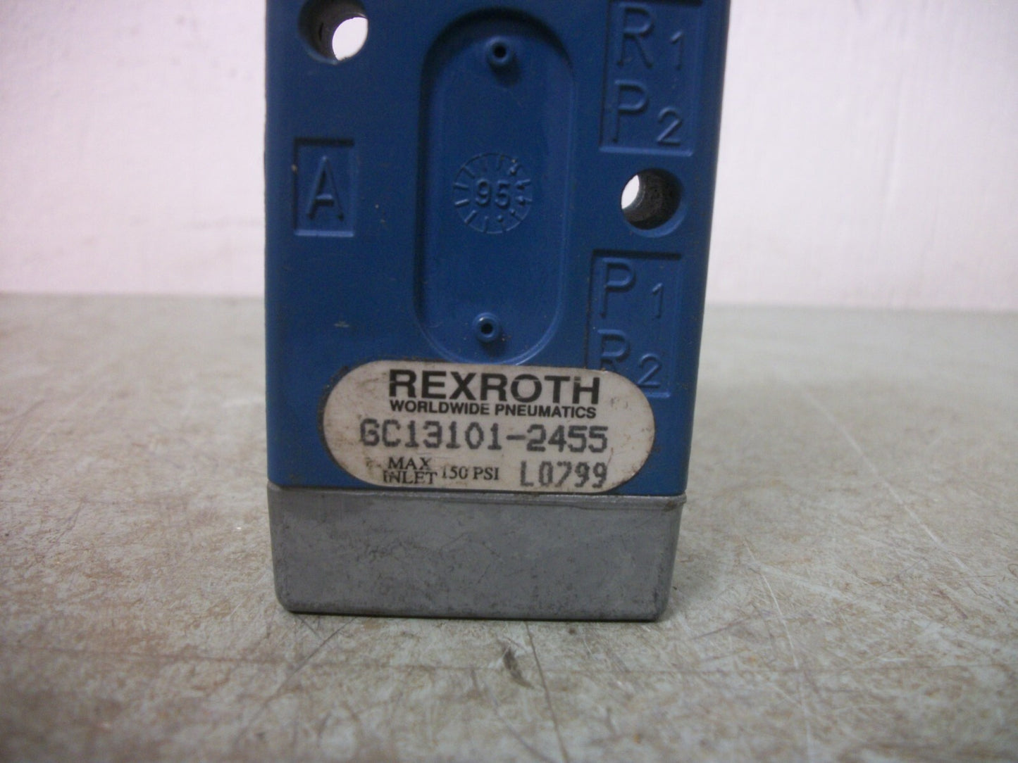 REXROTH DIRECTIONAL SOLENOID VALVE GC13101-2455 150PSI 115VCOIL