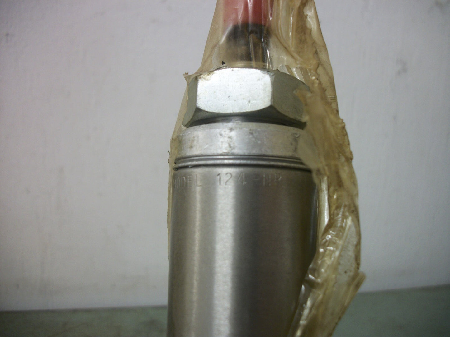 BIMBA STAINLESS PNEUMATIC CYLINDER 124-NR 1-1/4" BORE 4" STROKE NEW