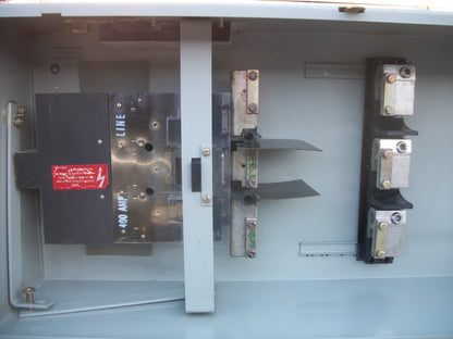 WESTINGHOUSE FUSIBLE BUS PLUG ITAP365 400AMP 600VOLT 3PH 4W