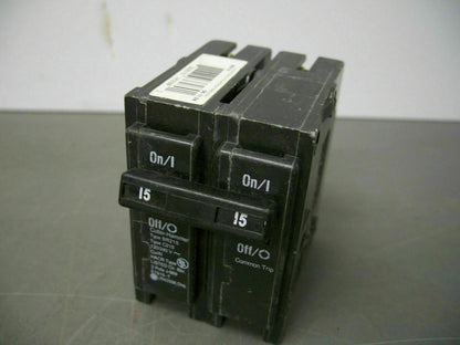 CUTLER-HAMMER BR CIRCUIT BREAKER BR215 15AMP 240VOLT 2POLE