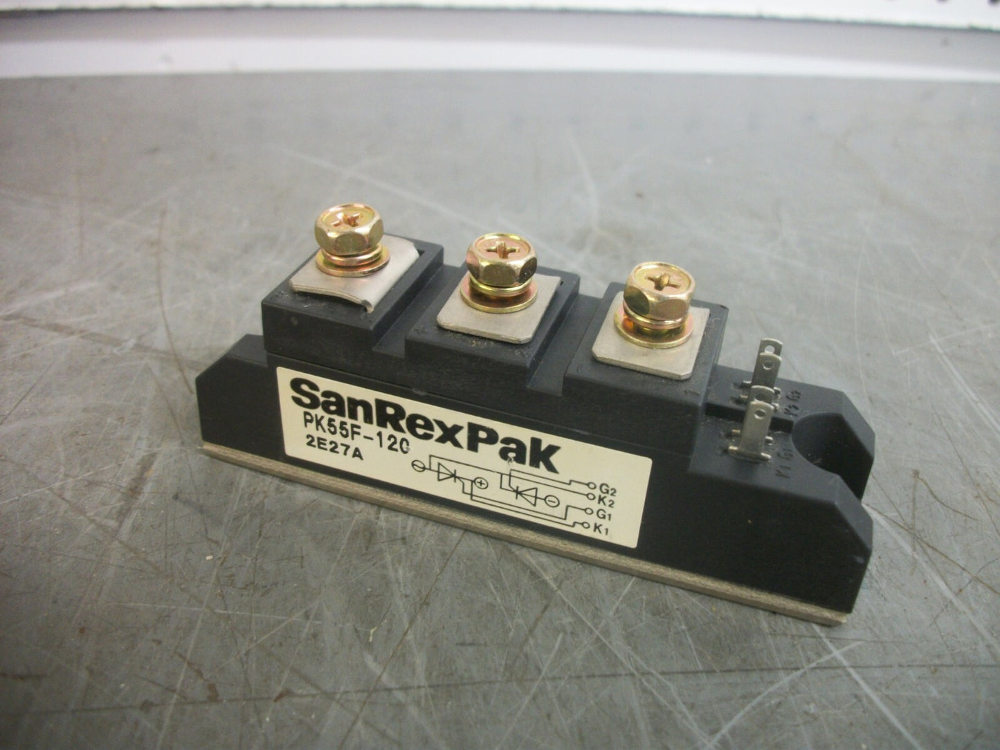 SANREX PAK POWER SCR THYRISTOR MODULE PK55F-120 NOB