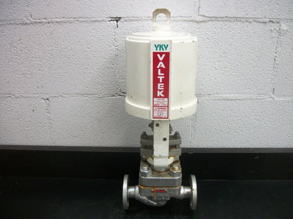 VALTEK YKV FLOWSERVE SIZE 0.5B PNEUMATIC ACTUATOR VALVE M/GV21 150PSI