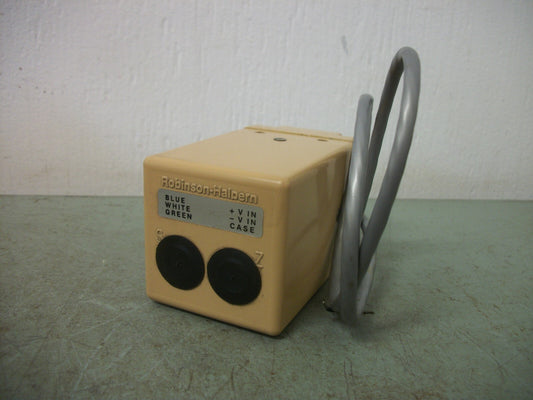 ROBINSON-HALPERN PRESSURE TRANSDUCER 152C-P220D 0-200PSID 12-38VDC 4-20mA NOB