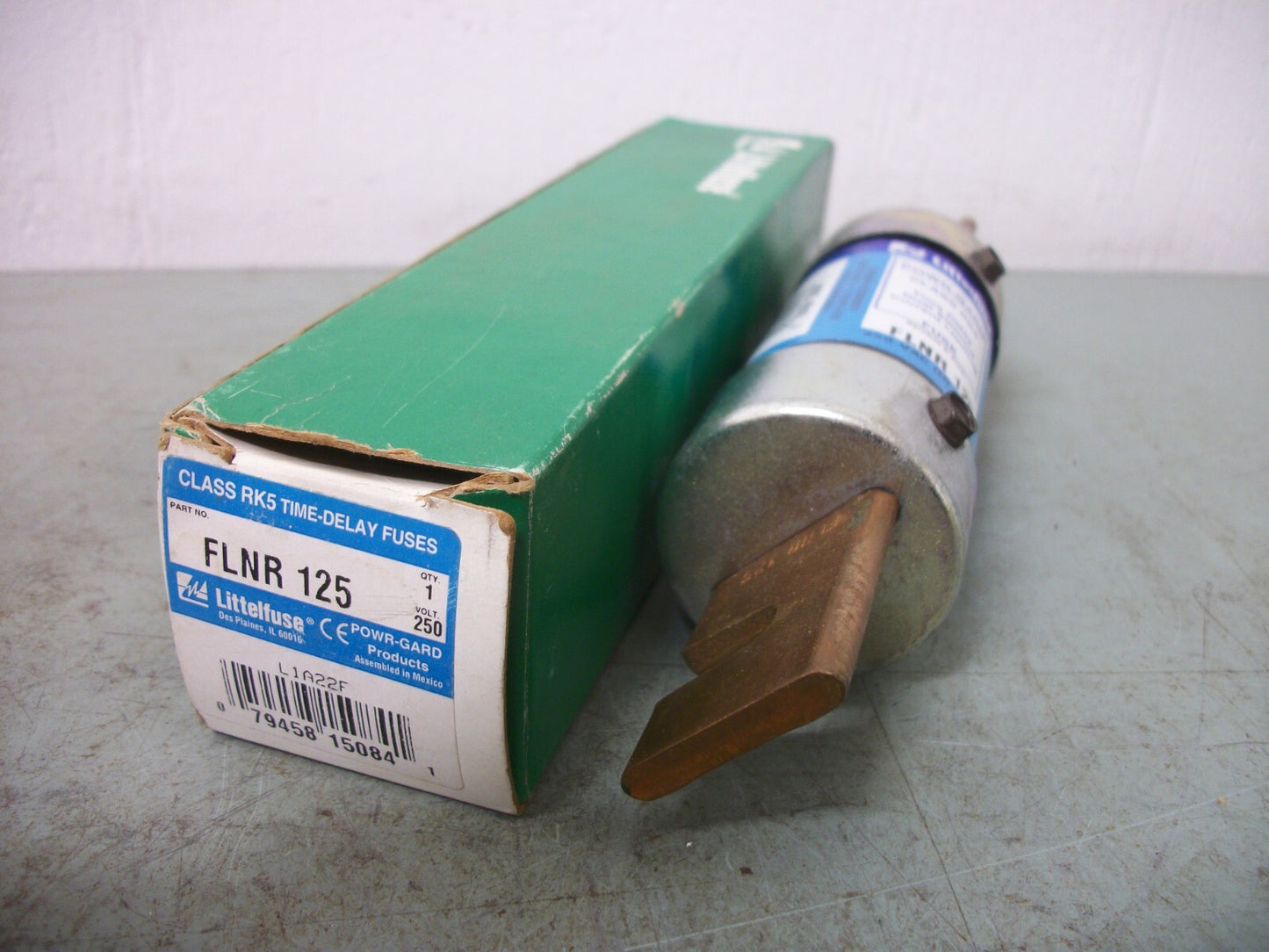 LITTELFUSE POWR-GARD FUSE FLNR125 125AMP 250AMP NIB