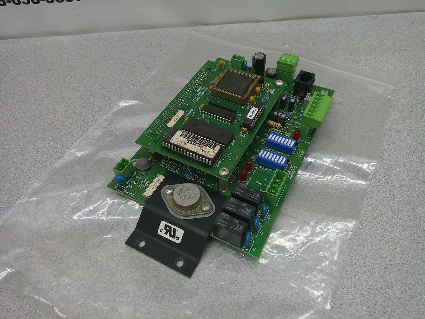 WATTMASTER CONTROLS MODULATING GAS CONTROL BOARD YS101826 W/552 PROCESSOR BOARD