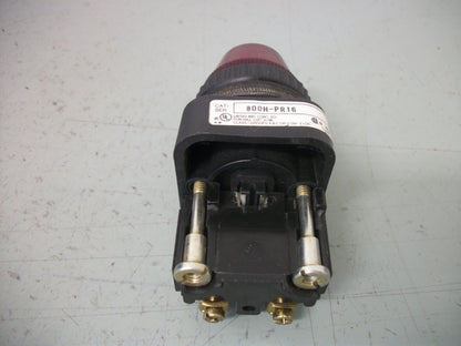 ALLEN-BRADLEY RED INDICATOR LIGHT 800H-PR16 120VOLT