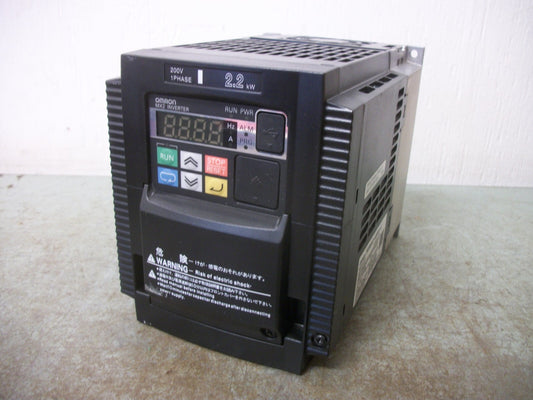 OMRON MX2 2.2KW INVERTER DRIVE 3G3MX2-AB022-E 3PH 200-240VOLT 12.0/11.0AMP