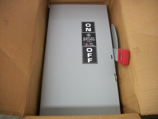 GE DISCONNECT TYPE 1 TH3222 60AMP 240VOLT 2POLE FUSIBLE NIB