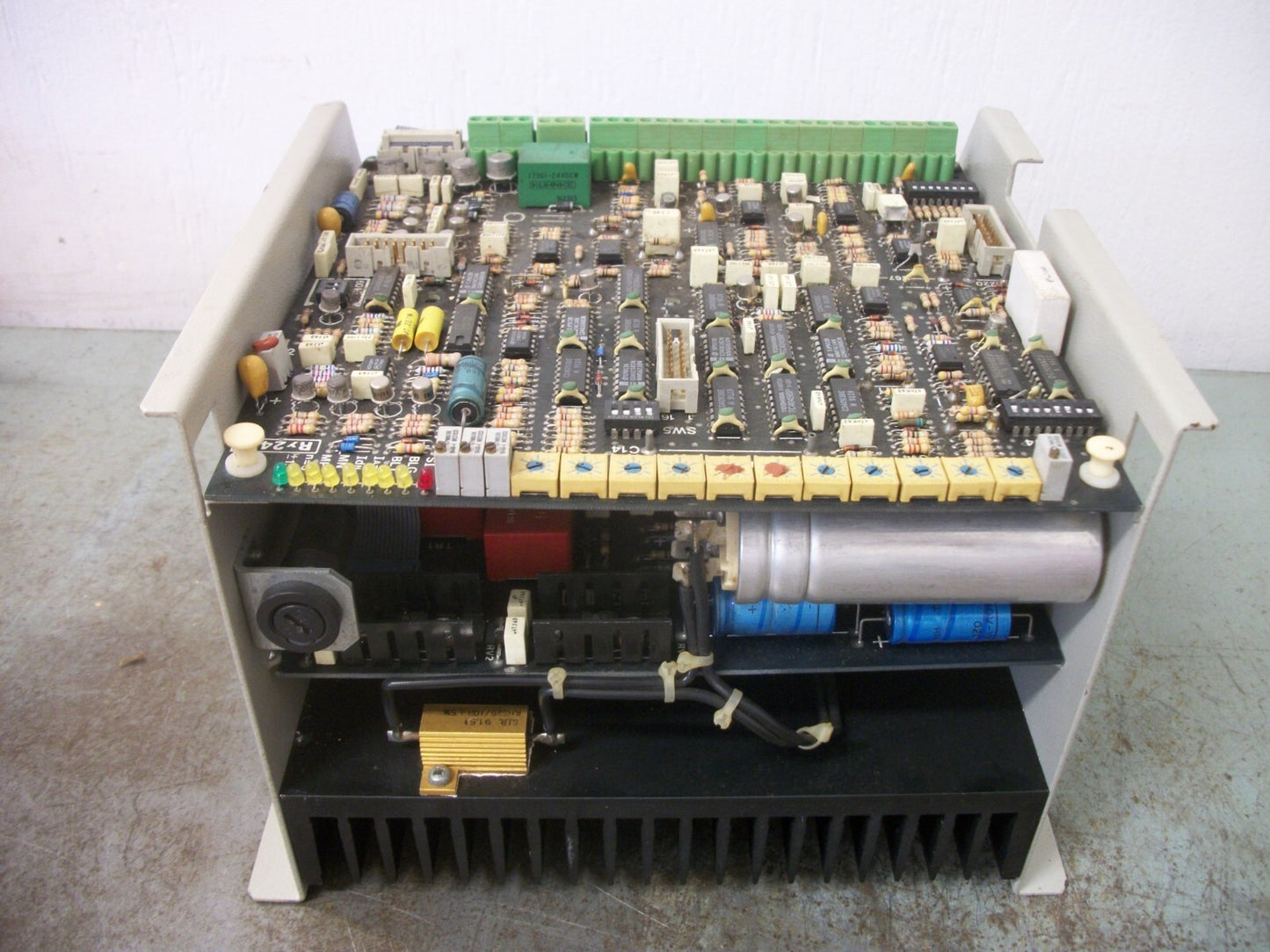 AMICON TYPACT 3HP DC DRIVE CONTROL TPY2-304A 1PH 230VAC 180VDC