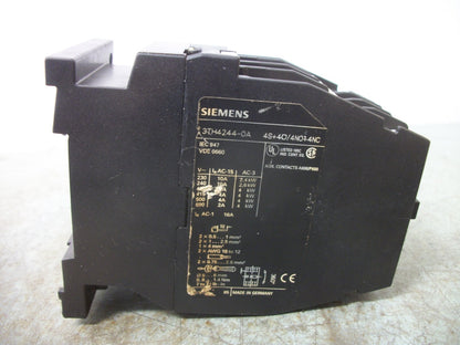 SIEMENS CONTACTOR 3TH4244-0A 16AMP 120VCOIL 3PH 690V 4KW